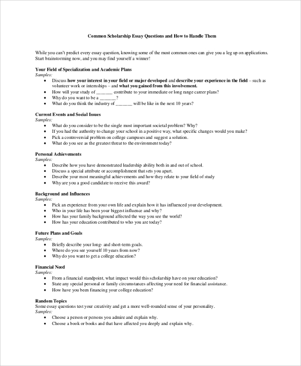 How Will This Scholarship Help You Financially?
